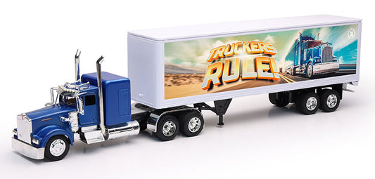 New Ray SS-12383 1/32 Scale Kenworth Custom W900 Semi Truck