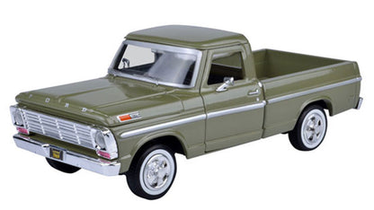 Motormax 79315AC-GR 1/24 Scale 1969 Ford F-100 Pickup