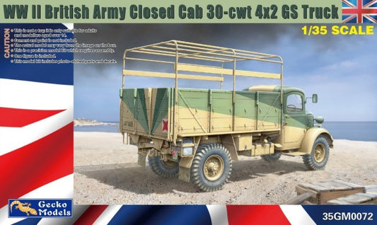Gecko Models 350072 1/35 WWII British Army Closed Cab 30cwt 4x2 GS Truck