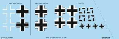 Eduard D48038 1/48 Fw 190A-4 National Insignia for EDUARD