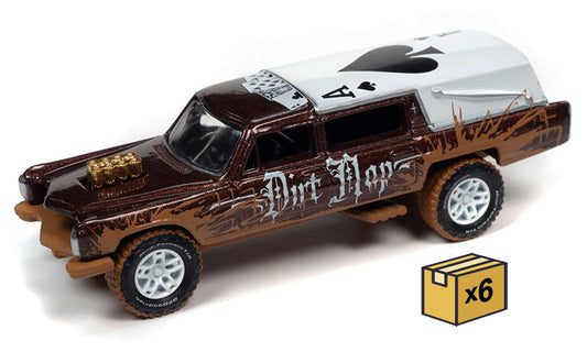 Johnny Lightning JLSP255-B-CASE 1/64 Scale Haulin' Hearse