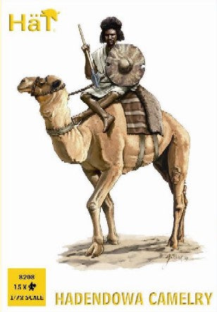 Hat Industries 8208 1/72 Colonial Wars Hadendowa Camelry (15 & 12 Camels)