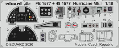 Eduard FE1577 1/48 Zoom Set Hurricane Mk.I for ARMA HOBBY