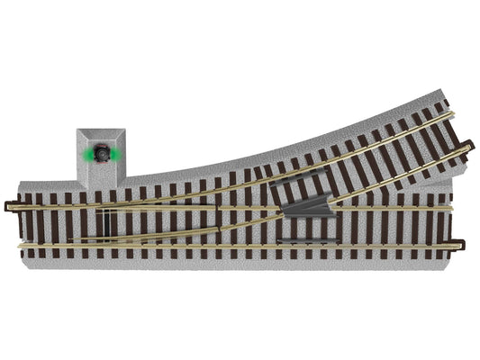 Lionel 6-47941 S Gauge AF Fastrack R20 LH Command / Remote Switch