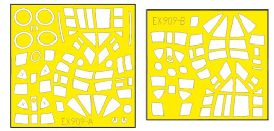 Eduard EX909 1/48 Mask Aircraft- Beaufort Mk I TFace for ICM