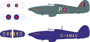 Eduard JX343 1/32 Sea Hurricane Mk.IIc Marking & National Insignia