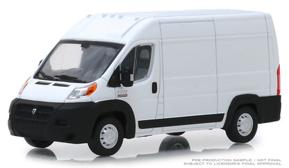 Greenlight 86152 1/43 2018 Ram ProMaster 2500 Van, Bright White
