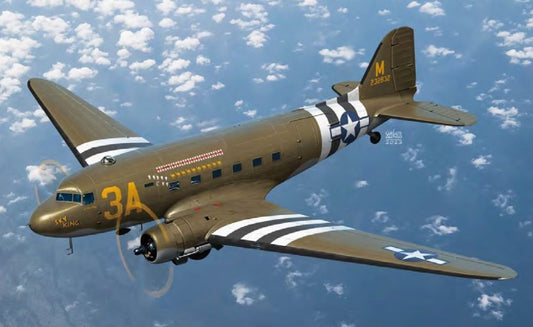 Academy 12633 1/144 C47 Skytrain USAAF Transport Aircraft