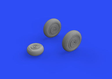 Eduard 648592 1/48 Wheels for EDU & TRP (Mask & Resin)