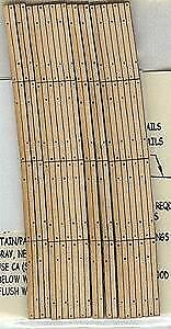 Blair Line 128 HO Scale Laser-Cut Curved 2-Lane Wood Grade Crossing pkg(2)