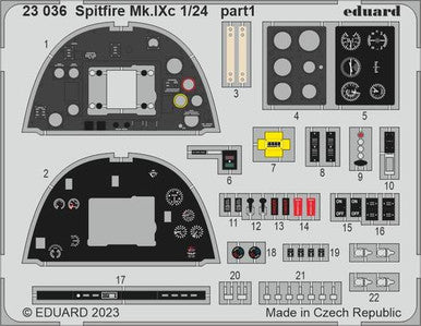 Eduard 23036 1/24 Spitfire Mk.IXc for Airfix