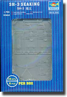 Trumpeter Scale Models 3438 1/700 SH3 Sea King Helicopter Set for USS Nimitz (12