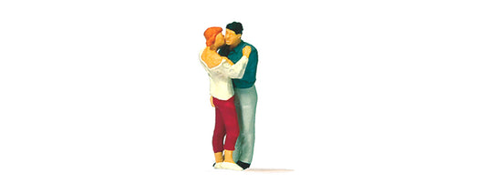 Preiser 28122 HO Scale Kissing Couple Figure Set