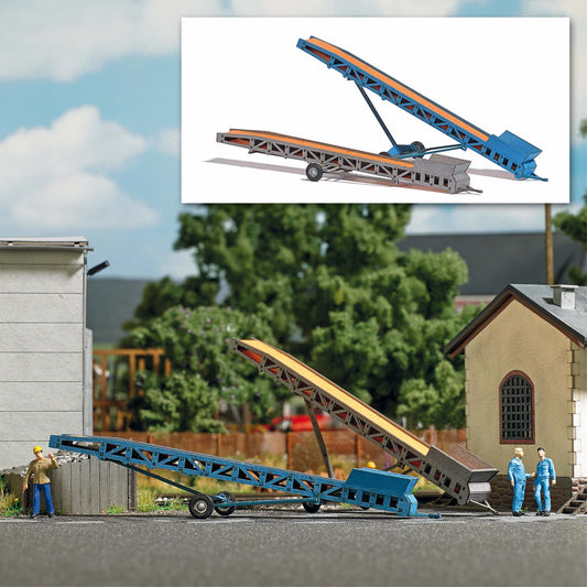 Busch 1374 HO Scale Portable Conveyor Belts Kit, pkg(2)