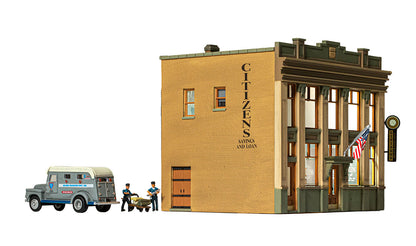Woodland Scenics BR5033 HO Scale Citizens Savings and Loan