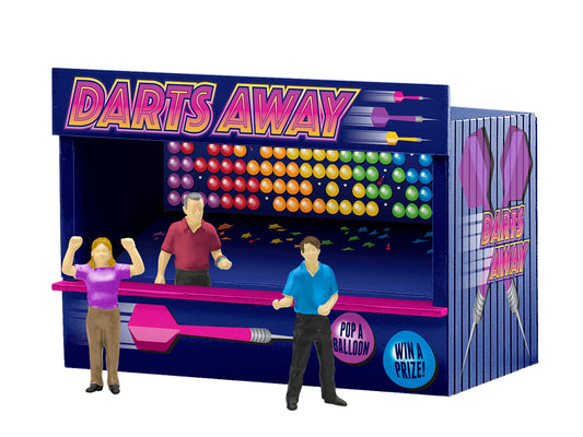 Lionel 6-2330050 O Gauge Midway Game 3-Pack with Figures