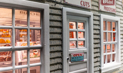 Woodland Scenics BR4958 N Scale Carver's Butcher Shoppe