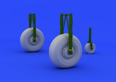 Eduard 672025 1/72 Lancaster Wheels for AIR (Resin)
