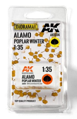 AK Interactive 8114 Diorama Series: Alamo Polar Winter Leaves
