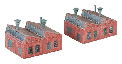 Faller 222203 N Scale 2 Factory Halls Model Kit