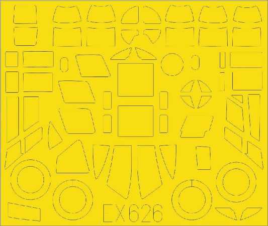 Eduard EX626 1/48 Mask Aircraft- Blenheim Mk IF for ARX