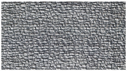 Noch 58250 HO Scale Quarry Stone Wall -- 9-1/2 x 5-1/4" 24 x 13cm