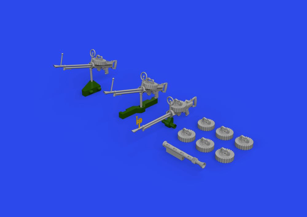 Eduard 648844 1/48 Aircraft- Anson Mk I Guns for ARX (Photo-Etch & Resin)