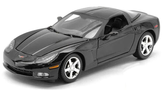 Motormax 73270BK 1/24 Scale 2005 Chevrolet Corvette C6