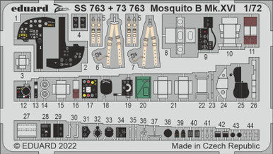 Eduard 73763 1/72 Mosquito B Mk. XVI for AIR (Pre-Painted)