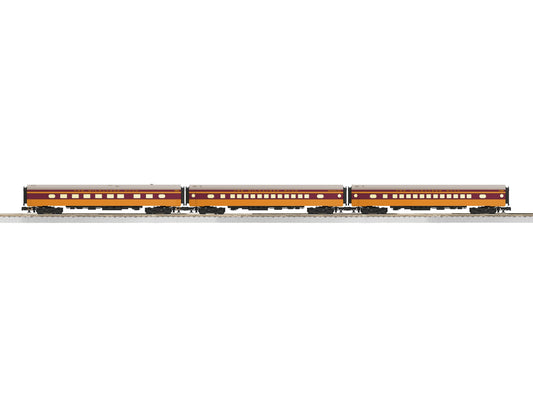 Lionel 6-2427410 O Gauge Milwaukee Road 18" Aluminum 3-Pack