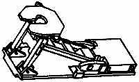 Details West TH-1014 HO Scale Hitches -- Spine Car pkg(5)
