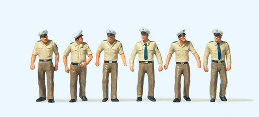 Preiser 10340 HO Scale German Policemen Figure Set
