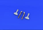 Eduard 632185 1/32 Brassin Bf 109G-2/4 Undercarriage Legs BRONZE for
