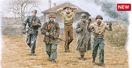 Miniart Models 35373 1/35 WWII Battle of the Bulge Soldiers Ardennes 1944 (3 US