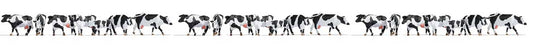 Walthers SceneMaster 6092 HO Cows Black & White pkg(21)