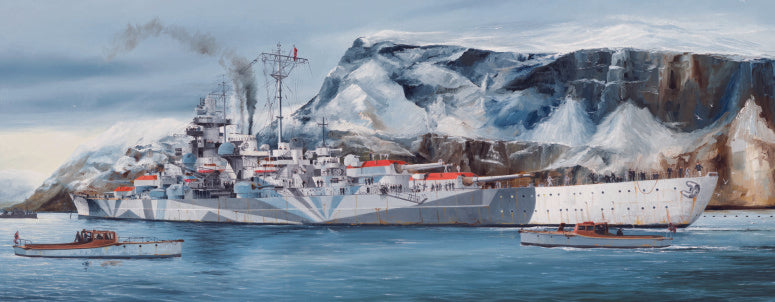 Trumpeter Scale Models 5359 1/350 German Tirpitz Battleship