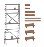 Kibri 38145 1/87 Scale Scaffolding Plastic Model Kit Difficulty Rating: Beginner