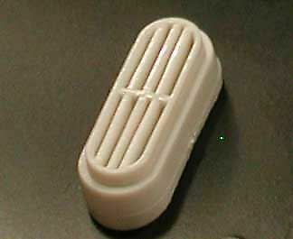 Cal Scale 647 HO Scale Oval Diesel Exhaust Stack -- Plastic pkg(2)