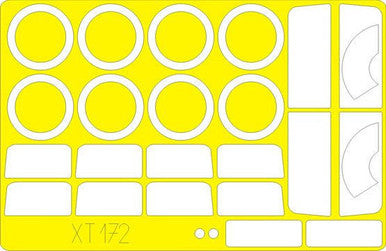 Eduard XT172 1/35 Mask M-1097 a2 Cargo Carrier for Italeri