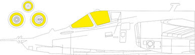 Eduard EX858 1/48 Mask Su25 for ZVE Canopy Mask Set