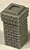 Bar Mills 2034 Ho Square Chimney 2/3' 3Pk