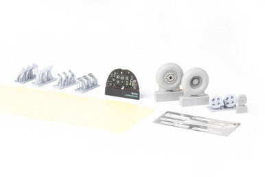 Eduard 634050 1/24 Spitfire Mk.VIII LooKplus Brassin for AIRFIX Kit