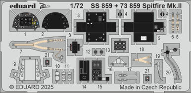 Eduard SS859 1/72 Spitfire Mk.II Zoom Set for IBG