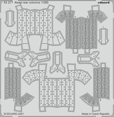 Eduard 53277 1/350 Akagi Rear Columns for HSG