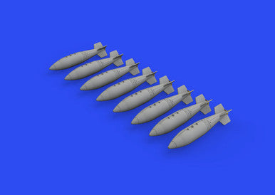 Eduard 672278 1/72 British 1000lb Retarded Bombs w/960 Fuse (PE &