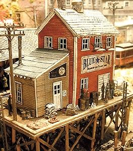 Bar Mills 922 HO Scale Waterfront Willy's/Trackside Jack's -- Kit