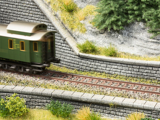 Noch 14236 HO Scale Coping Stones, Textured Hard Foam, 5-Pack