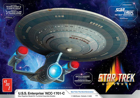 AMT 1332M 1/140 Star Trek USS Enterprise NCC-1701-C Kit