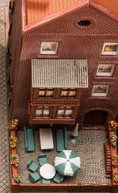 Faller 232334 N Scale Old Town House with Bar Model Kit