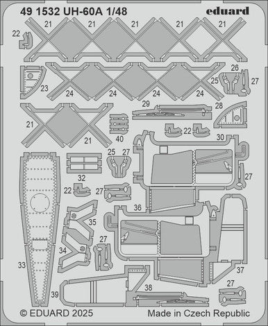 Eduard 491532 1/48 UH-60A Photo Etch